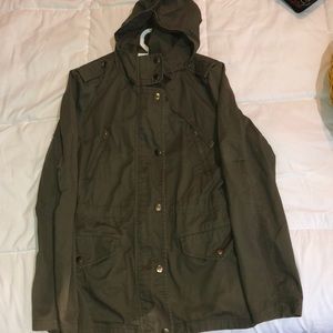 LOVE TREE ARMY GREEN JACKET